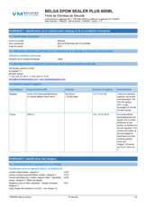 Belga EPDM sealer plus 600ML - SDS